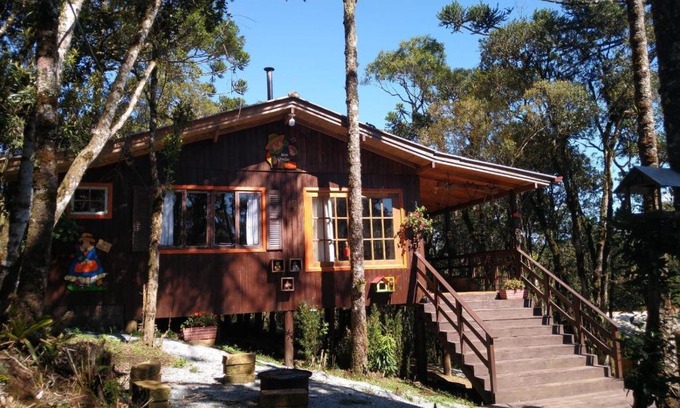 Rancho Queimado House | Cabana Casa da Floresta - Rancho Queimado/SC