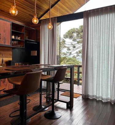 Urubici Ski Chalet | Cabana Ohana, Espaçosa, Aconchegante e Completa