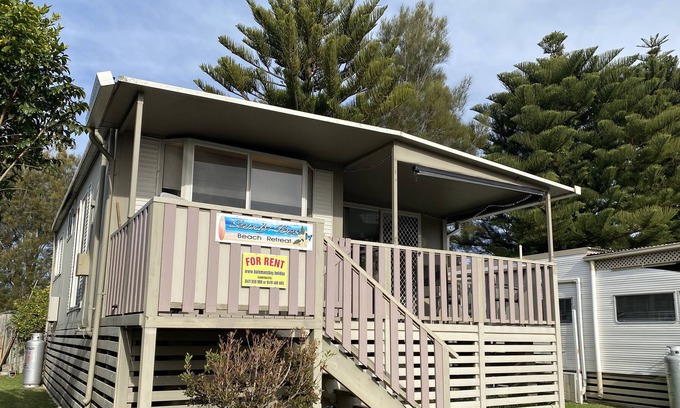 Batehaven Cabin | Cabin 107 Sandy Toes is your beach home away from home.