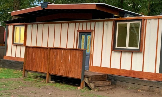 Grove House | Cabin 3: Very first container home at Grand Lake for vacation rental! 2 Bedroom