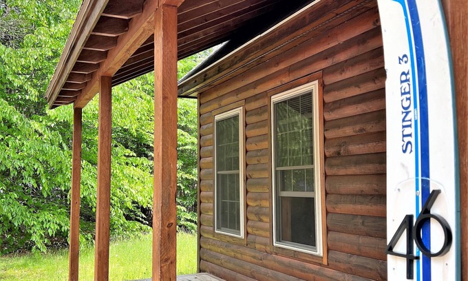 Bridgton Cabin | Cabin between Two Lakes -Private Beach on Moose Pond Minutes to Pleasant Mt Ski