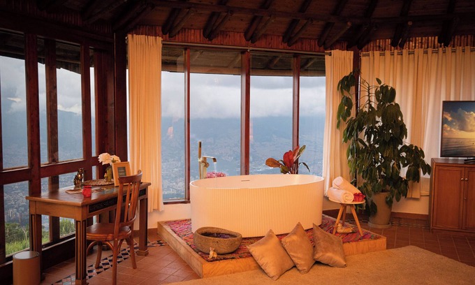 Medellin Cabin | Cabin in Santa Elena with view of Medellín