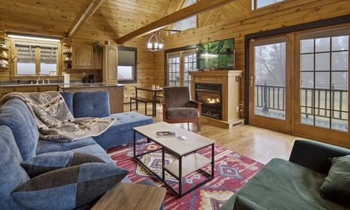 Ithaca Cabin | Cabin near Finger Lakes & Ithaca with Firepit and Patio