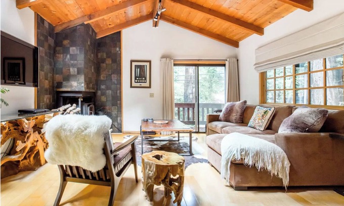 Carmel House | Cabin Nestled in Forested Canyon