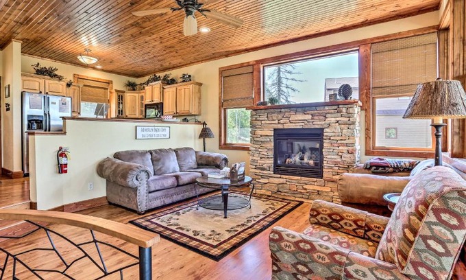 Lead House | Cabin with Deck and Hot Tub, Half Mile to Terry Peak!