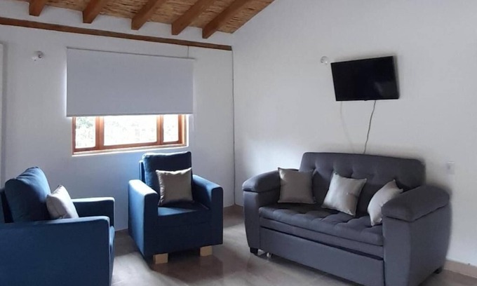 Villa de Leyva Cabin | Cabin with view of the mountains and the city, ideal for families and couples.