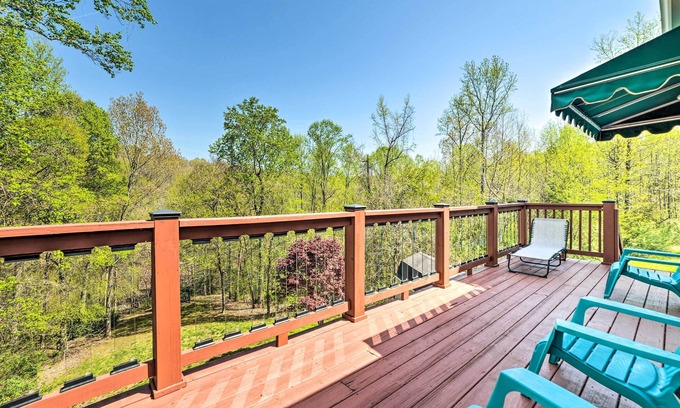 Cadiz House | Cadiz Abode w/Decks, Fire Pit, & Lake Access