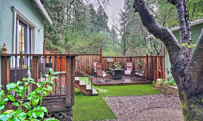 Ben Lomond Cottage | California Cottage < 4 Mi to Redwood Hiking Trails