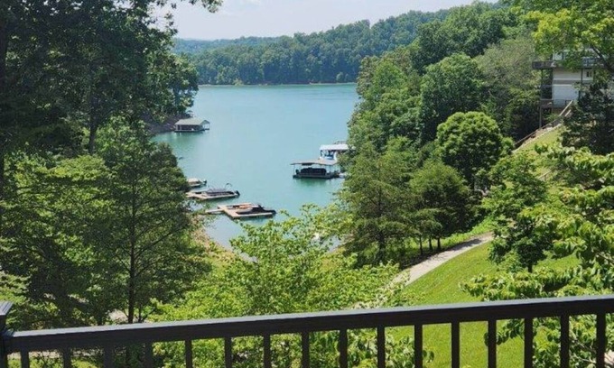 La Follette House | Calm Water Cove: Remodeled Lakefront Home in Deerfield with Boat Slip, Sleeps 10