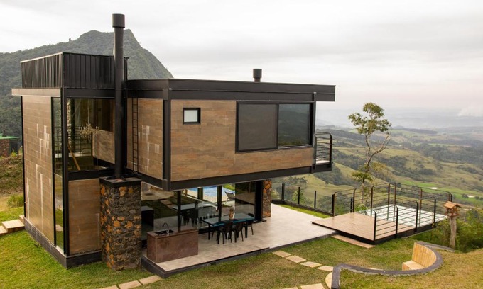 Alfredo Wagner Cabin | Caminho das Nuvens - Cabanas de Montanha