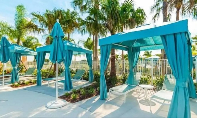 Four Corners Villa | Camp Mickey - Resort Home, Spa, By Shine Villas 8 Bedroom Villa