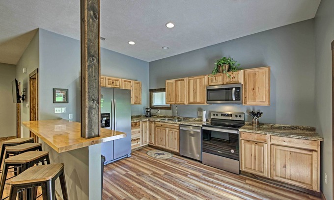Bloomington Cottage | Camp Monroe in Bloomington w/Deck & Views!
