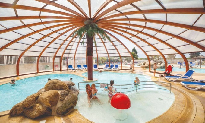 Landudec House | Camping 5* | Mobil-home TV Plancha 6p | Piscine