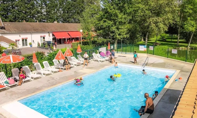 Touquin House | Camping Country Park Les Etangs Fleuris* - Mobile home Select TV LV Clim Plancha 4 Rooms 6 people