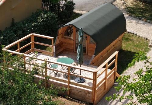 Lanas Other | Camping de l'arche Roulotte géodésique