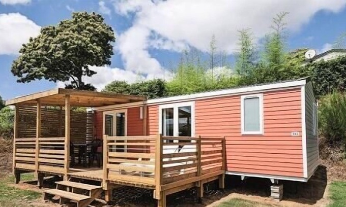 Landudec House | Camping Domaine de Bel Air***** - Mobile Home Family TV LV 4 rooms 6 people
