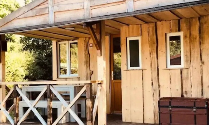 Ornans House | Camping Ecologique la Roche d'Ully* - Ogham Cottage 3 Rooms 4 People
