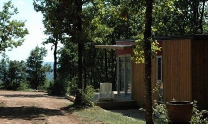 Saint-Cirq-Lapopie House | Camping La Truffière *** - Chalet Panoramic 3 Rooms 4 People