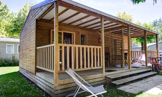 Coulon Ski Chalet | Camping La Venise Verte * - COMFORT chalet 24 m² (1 bedroom) including covered terrace 8m² 2 people