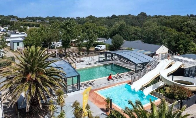 Clohars-Carnoet House | Camping le Kérou* - Cottage Privilege TV LV 3 rooms 4 people