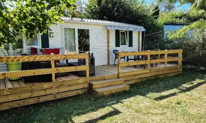 Revel House | Camping le Moulin du Roy * - IRM mobile home - 2 bedrooms - 4 people max. - 4 people