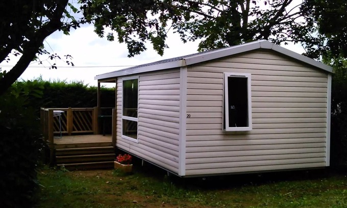 Saint-Crepin-et-Carlucet House | Camping Le Pigeonnier* - Alouette 3-room mobile home 4/6 people