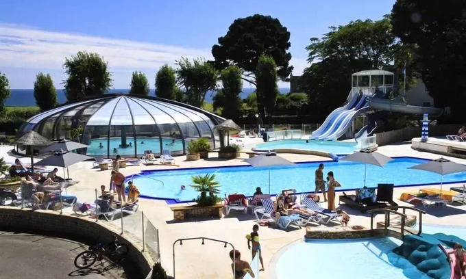 Nevez House | Camping Le Raguenès Plage* - Mobilhome Tahiti 2 Rooms 3 People