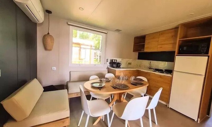 Alrance House | Camping Les Cantarelles * - Mobil home Comfort XL - 3 bedrooms 6 people