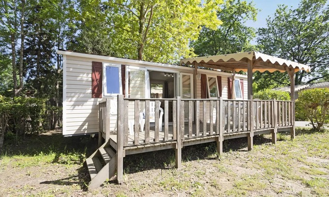 Ghisonaccia House | Camping Marina d'Erba Rossa * - Classic 3-room mobile home 4 adults + 2 children