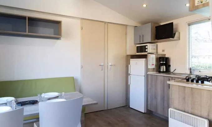 Arles-sur-Tech House | Camping Paradis le Vallespir* - Mobile home Camélia 3 rooms 4/6 people