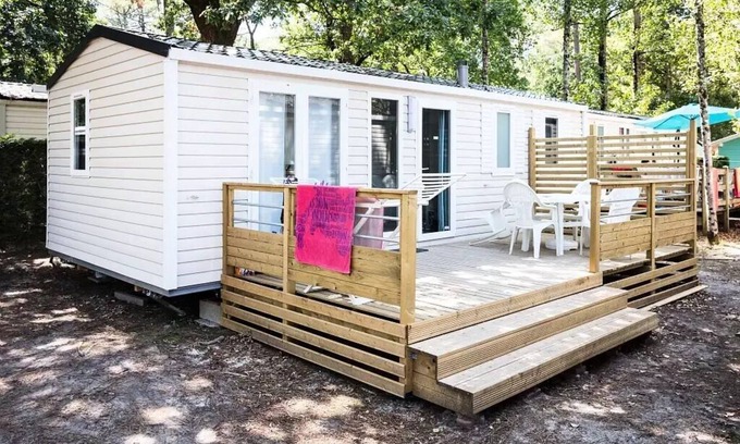 Tregunc House | Camping Pommeraie de l'Océan* - Comfort XL 3-room mobile home for 4 people