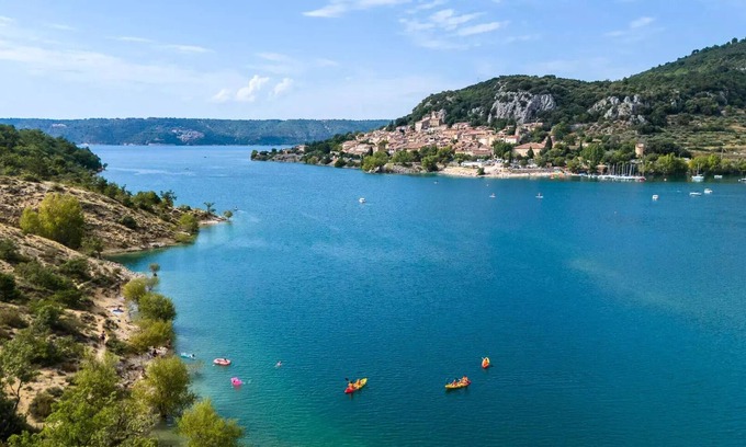 Bauduen Ski Chalet | Camping Tikayan Rives du Lac de Sainte Croix* - KENYA COTTAGE. STANDARD WITH SPA 5 people