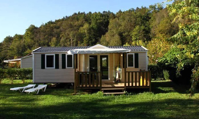Montels House | Campsite Flower L'Arize * - Mobil Home Cordélia 4 Rooms 6 People