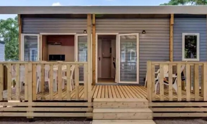 Saint-Avit-de-Vialard House | Campsite Saint Avit Loisirs* - Comfort XL mobile home 3 rooms 4/6 people Air-conditioned