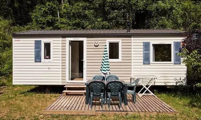 Saint-Yvi House | Campsite Le Bois de Pleuven* - Mobil-home Classic 3 rooms 4 people