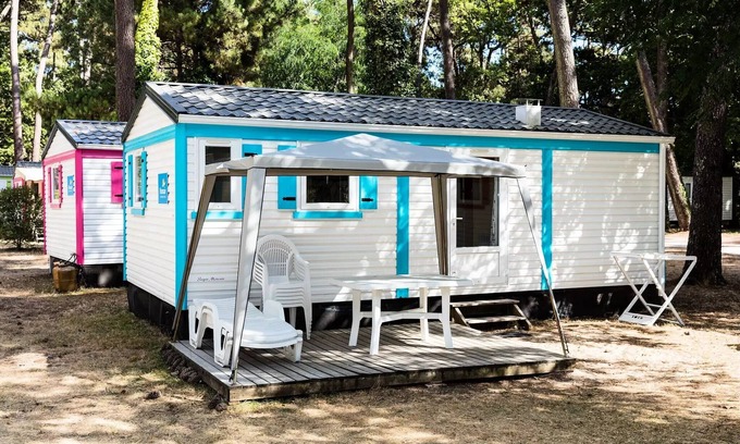 Cadenet House | Campsite Le Val de Durance * - Mobil-home Classic 3 rooms 4 adults + 2 children air-conditioned
