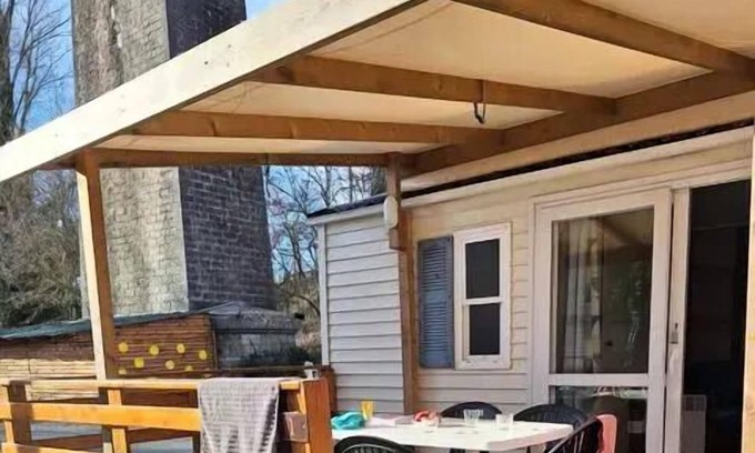Saint-Germain House | Campsite Les Rives D'Auzon * - Mobile home for 6 people