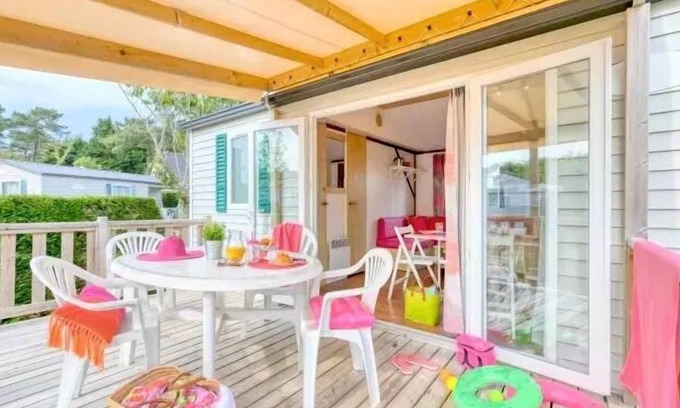 Kerroch House | Campsite Pen Palud * - Mobil-home COMFORT (ten years old) - 2 bedrooms - 30m2 4 to 5 people - 4 pers. included in the tariff