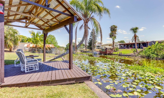 Taylor Creek House | Canal-Front Okeechobee Retreat: On-Site Fishing!