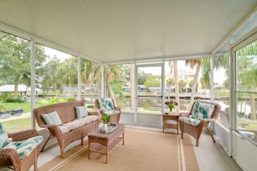 Dixie Shores House | Canal-Front Relaxation Crystal River Home with Dock
