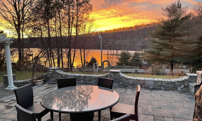 New Milford House | Candlewood Lake Retreat; Dock, Game Room & Firepit