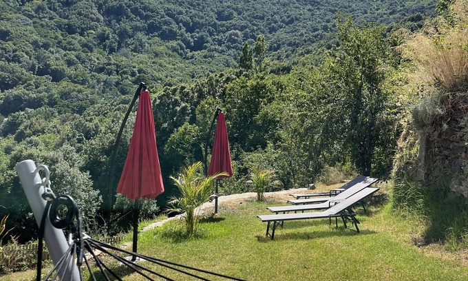 Sisco Apartment | Cap Corse, Sisco. Apartment in stone village house with sea view
