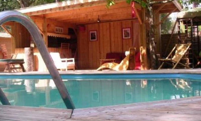 Lege-Cap-Ferret Ski Chalet | *CAP FERRET* VILLA LARGE WOODEN CHALET 5 BR + SWIMMING POOL + Garden BAR/BBQ