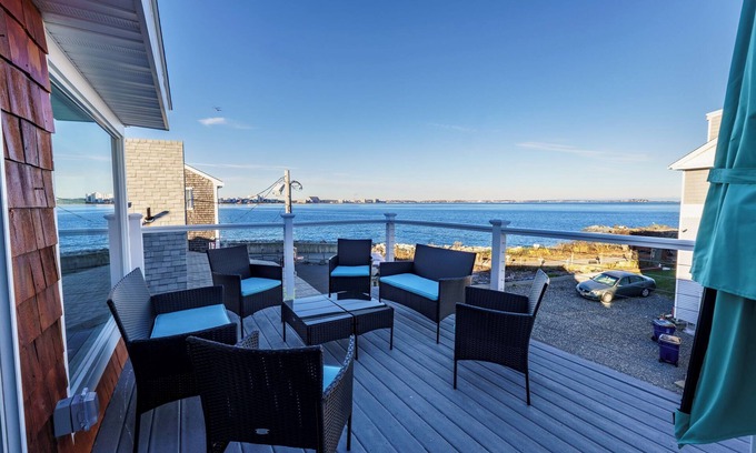 Revere House | Cape cod style seaside condo Boston, Airport,Train