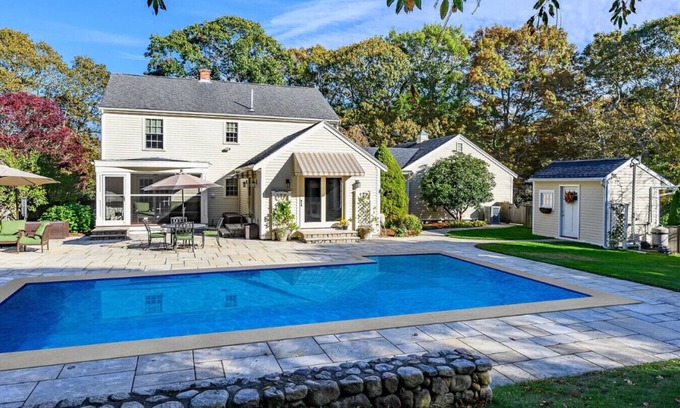 Barnstable House | Cape SeaRenity | Family-Friendly Retreat with Pool, Game Room & Beach Access