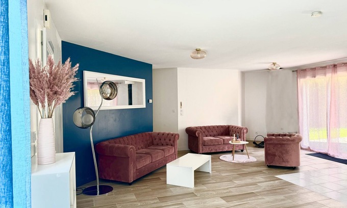 Atur House | Caporizon-villa Pommier-6 Personnes-jardin-terrasse-a la Campagne Proche Ville