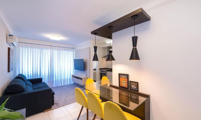 Bombas Apartment | Cardeal 403C - Aconchegante apartamento na praia de Bombas - 2 dormitórios 5 pessoas - (Consultar serviços de roupa de cama e banho)
