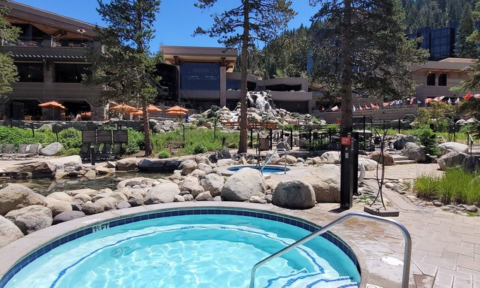 Olympic Valley Resort | Carey's 2 Bd 2 Bath, Kitchenette, Palisades Slopeside Luxury Tahoe Condotel
