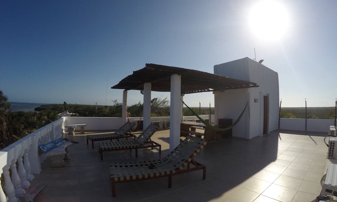 Xcalak Apartment | Caribbean Casa Blanca