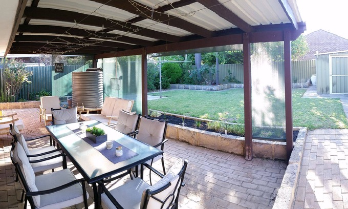 Carine House | Carine - pleasant parkview retreat. Handy location and pet friendly.